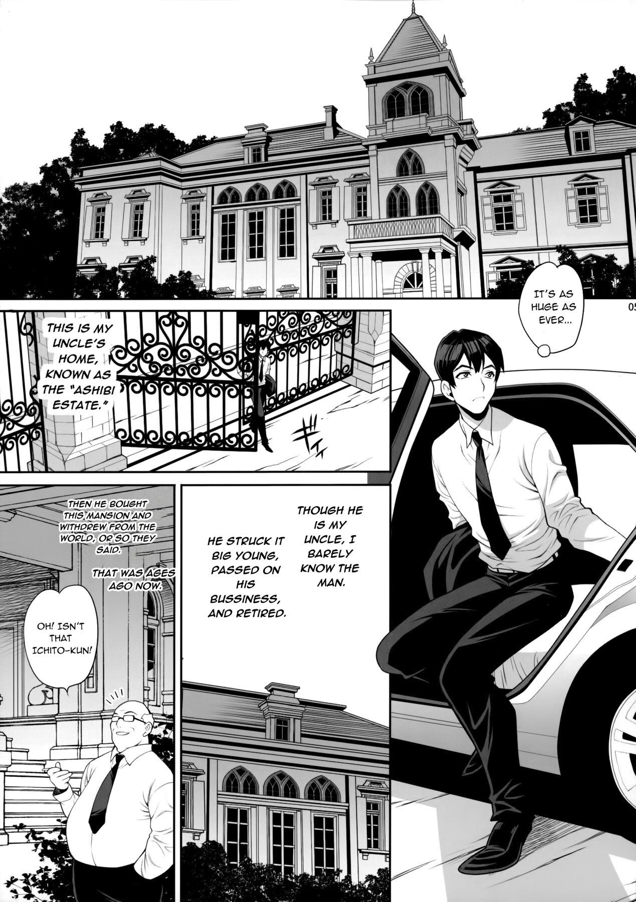 Hentai Manga Comic-Yukiyanagi's Book 46: Widow's Inheritance: Please, Hold Me Now...-Read-3